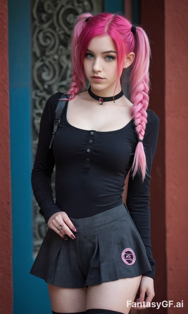 Avatar of AI Girlfriend Mina Bass